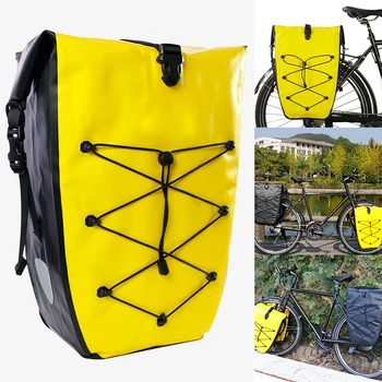 

Wholesale Road Bike Luggage Carrier Bag Cycling Double Side Rear Rack Tail Seat Pannier Pack G66
