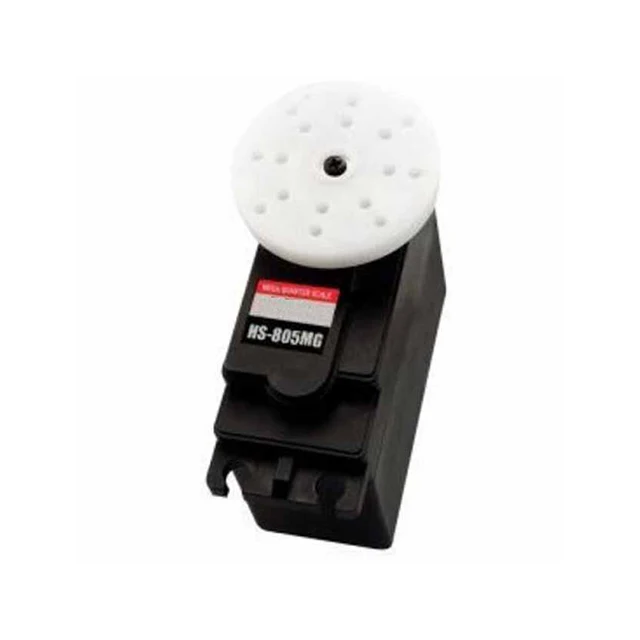 

A15-- HS-805MG Large metal tooth simulation steering gear Torque kg./cm. (4.8V / 6.0V): 19.8 / 24.7