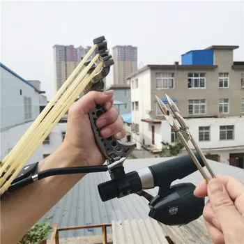 

Powerful slingshot hunting bow and arrow fishing slingshot arrow set multi-function archery bow fish shooting fish slingshot