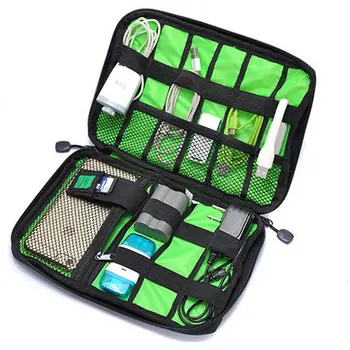 

Cable Organizer Bag Portable Storage Bag Electronic Gadget Organizer Wire Charger earphone Case Travel Accessories Digital Pouch