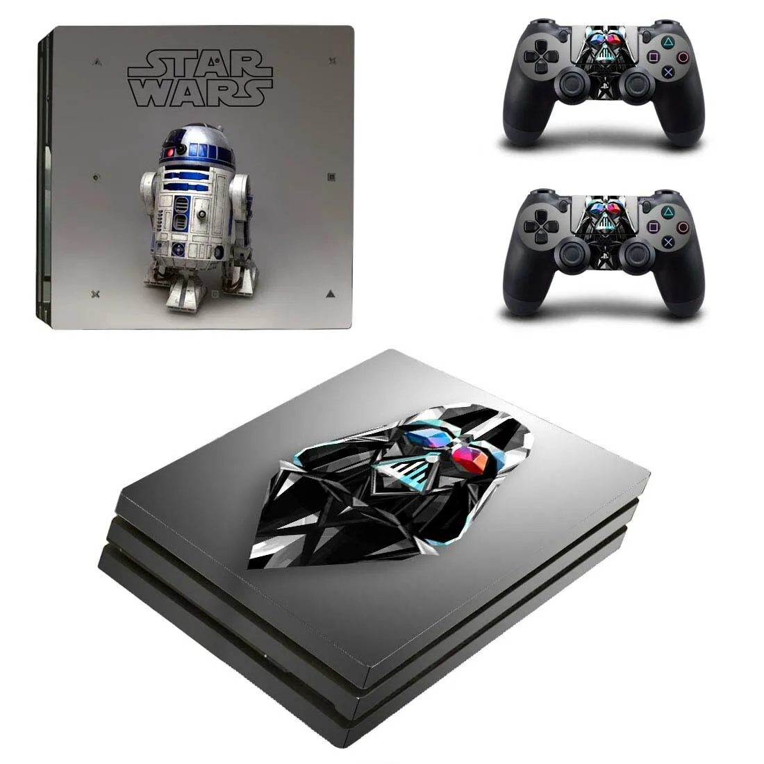 PS4 Pro sticker s Star Wars PS 4 Play station 4 Pro виниловые наклейки для playstation 4 Pro консоли и контроллера