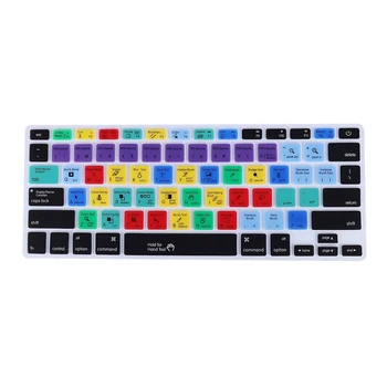 

For Adobe Photoshop Illustrator Keyboard Shortcut Design Functional Silicone Cover For Macbook Pro Air 13 15 17 Protector Sticke