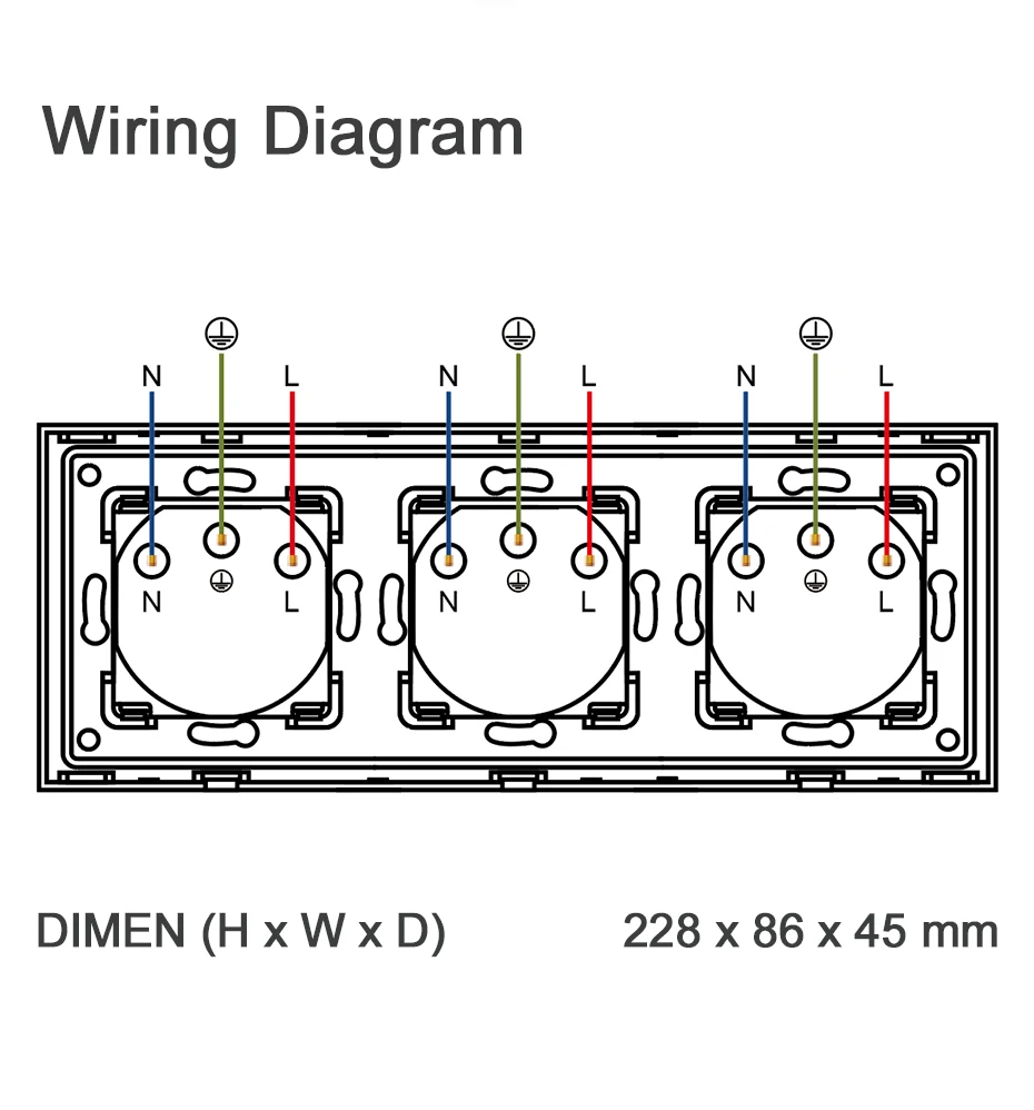 Bseed padrão da ue wifi tomada de
