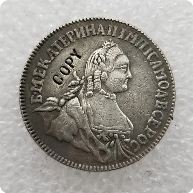 Памятные монеты 1764 Россия 20 копий копеек копия монет медаль коллекционные