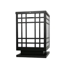 Светодиодный настенный светильник для наружного двора, ландшафтный светильник, квадратная настенная лампа, водонепроницаемая вилла, садовые ворота