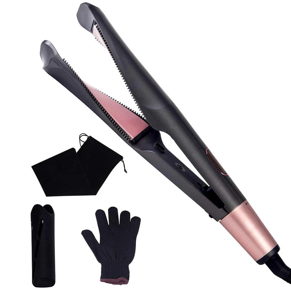 

Professional Hair Straightener PTC Hair Styling Plate and LCD Screen Flat Iron Fast Heating Flat Iron Hair Styling Tools