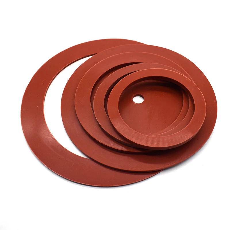 1PCS Silicone Gaskets High Temperature Casting Gasket for Casting Machine 3/3.5/4/6/7inch
