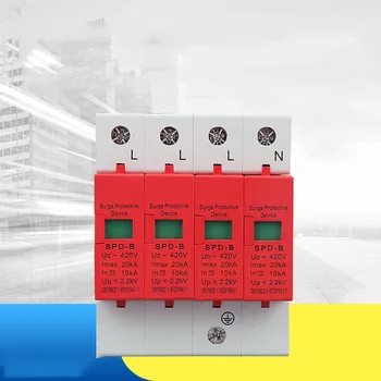 

100KA SPD House Surge Protector Device Protective Low-voltage Arrester Device