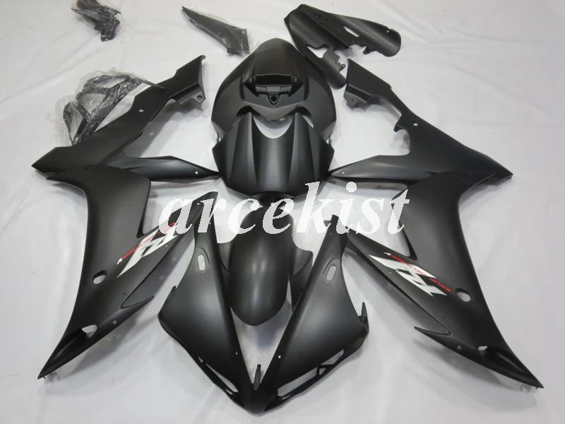 

New ABS Injection mold Full Fairing kit fit for YAMAHA YZF - R1 2004 2005 2006 YZF R1 04 05 06 YZF1000 Custom black matte