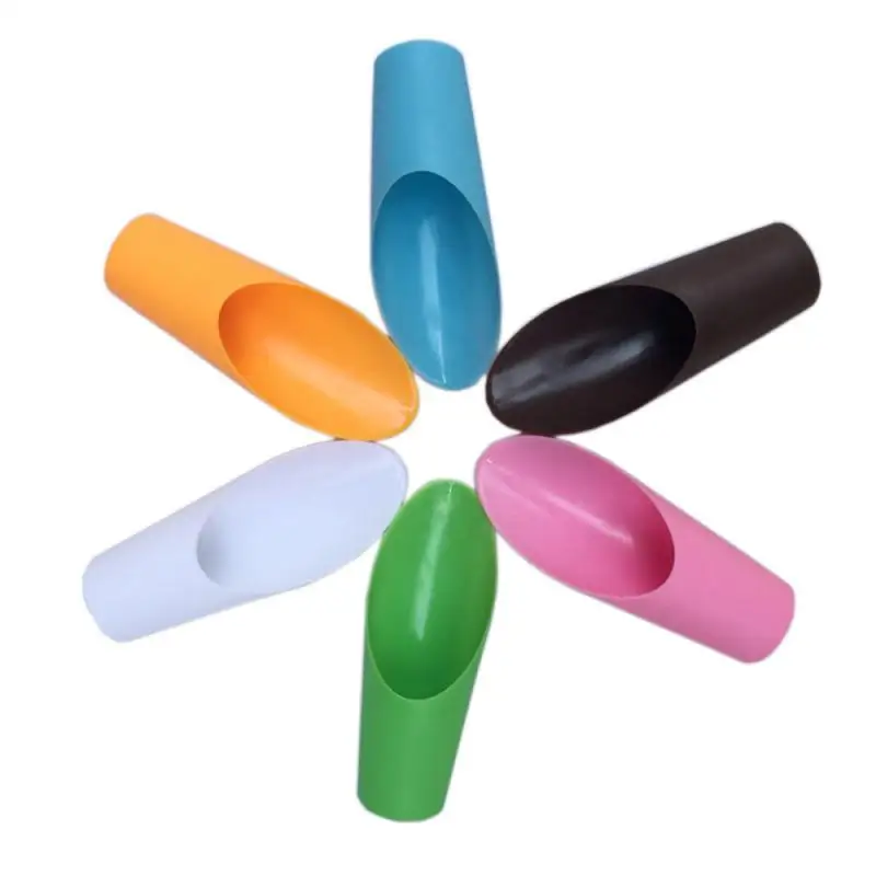 Pala de plástico para herramientas de jardín, Cubo de plástico para cultivo de jardinería, pala para suelo de bonsái en maceta, 16X6,5 CM, 1 unidad