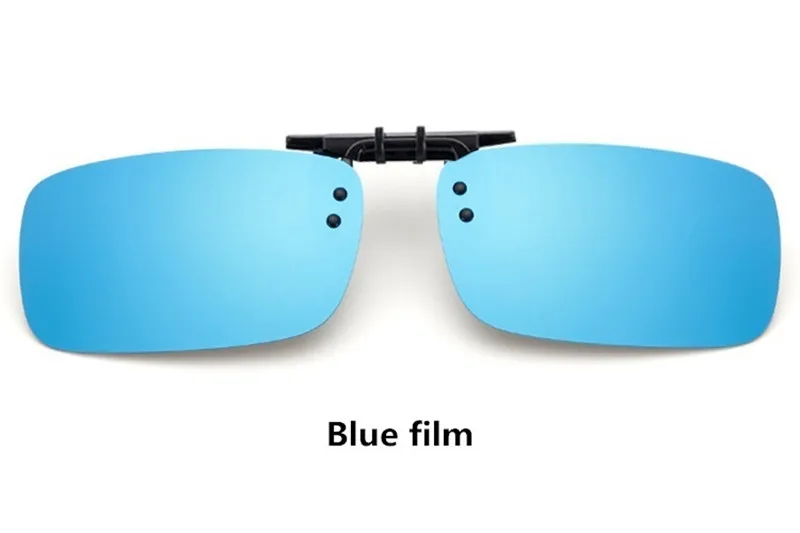 UV400 линзы, клипсы на солнцезащитные очки, для вождения, ночного видения, солнцезащитные очки, крутые, поляризационные, зеркальные, мужские, анти-UVA для мужчин и женщин - Название цвета: 02