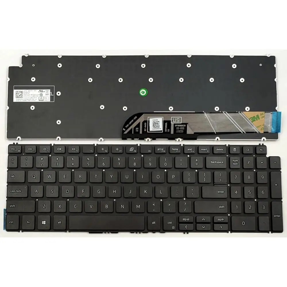 Clavier DELL Inspiron 5567 Qwerty noir pour pc portable - CAPMICRO