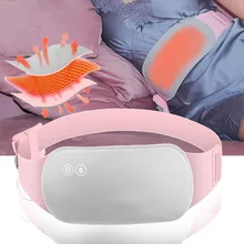

Relieve Menstrual Pain Uterus Heating Massage Warm Palace Belt Electric Heating Uterus Acupoints Vibrating Massage the Waist