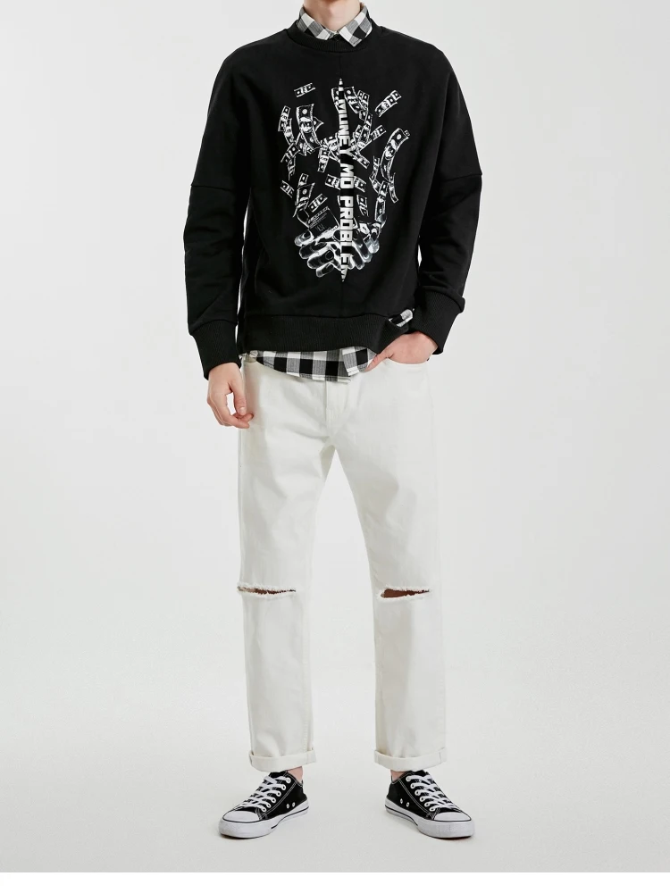 JackJones Мужская Мода Тренд highstreet Стиль Пуловер Толстовка 219133509