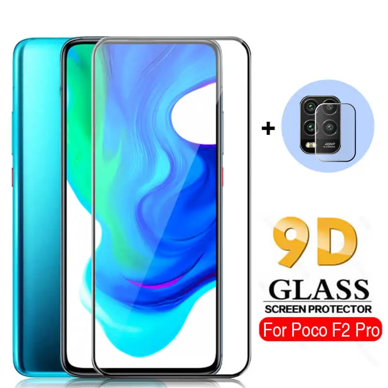 Защитное стекло 9D для Xiaomi Mi Poco F2 Pro защита объектива камеры Xiomi Pocophone F1 Poko F2Pro