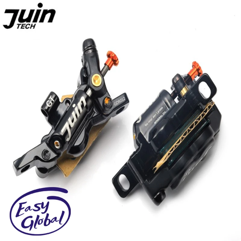 Juin Tech R1 Hydraulic Cable Disc Brake Set – Dual Side Actuation For Road/CX Bikes