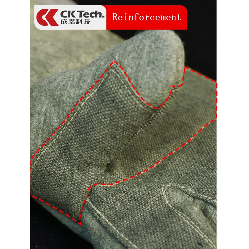 CK Tech. 500 ℃ термостойкие перчатки промышленные теплоизоляционные анти-обжимные перчатки противопожарная кастрюля печь для выпечки