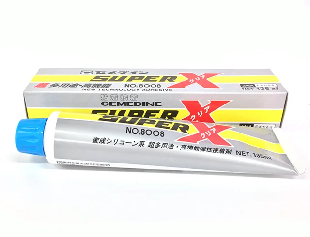 Cemedine Super-X 8008 Silicone glue Adhesive glue – Uv glue,Dry