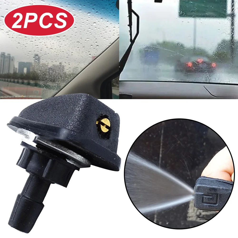 1pair 8mm Common Size Car Windscreen Washer Nozzle Spray Replacement