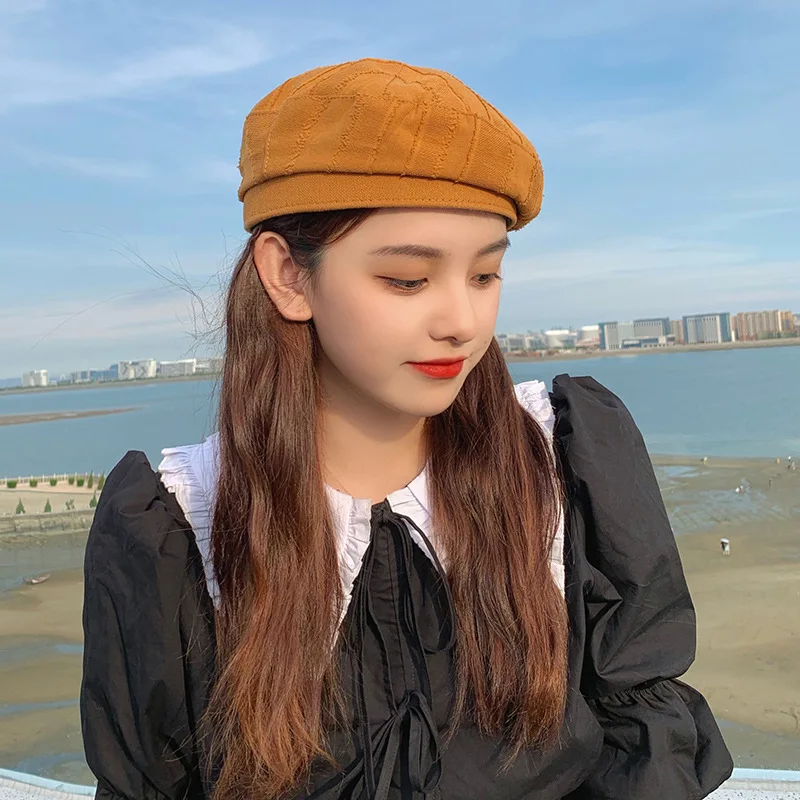 

Beret women's summer thin and wild models Japanese retro painter hat explosion models