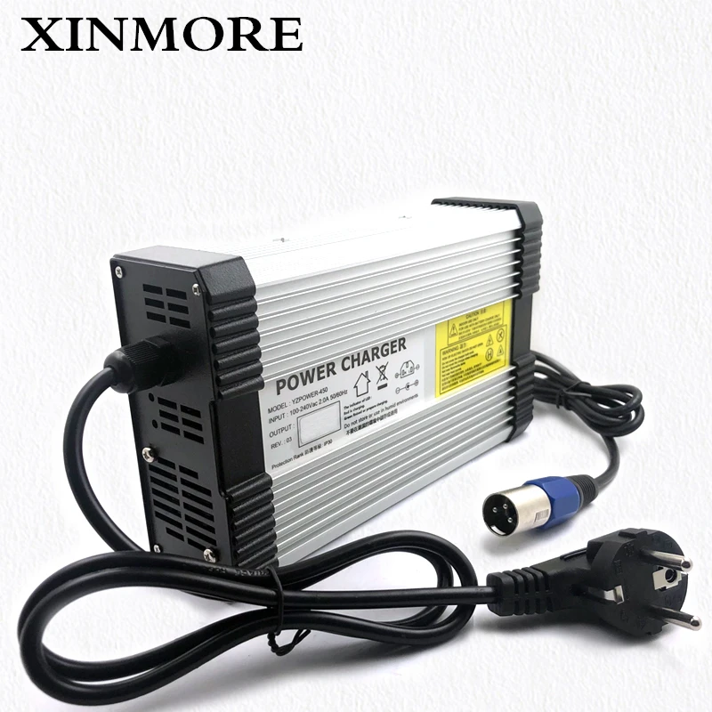 #^Special Price XINMORE 100V-240V E-bike Scooter 116V 3.5A 3A UK Lithium Battery Charger DC-AC 96V Lithium Battery Power Supply Adapter