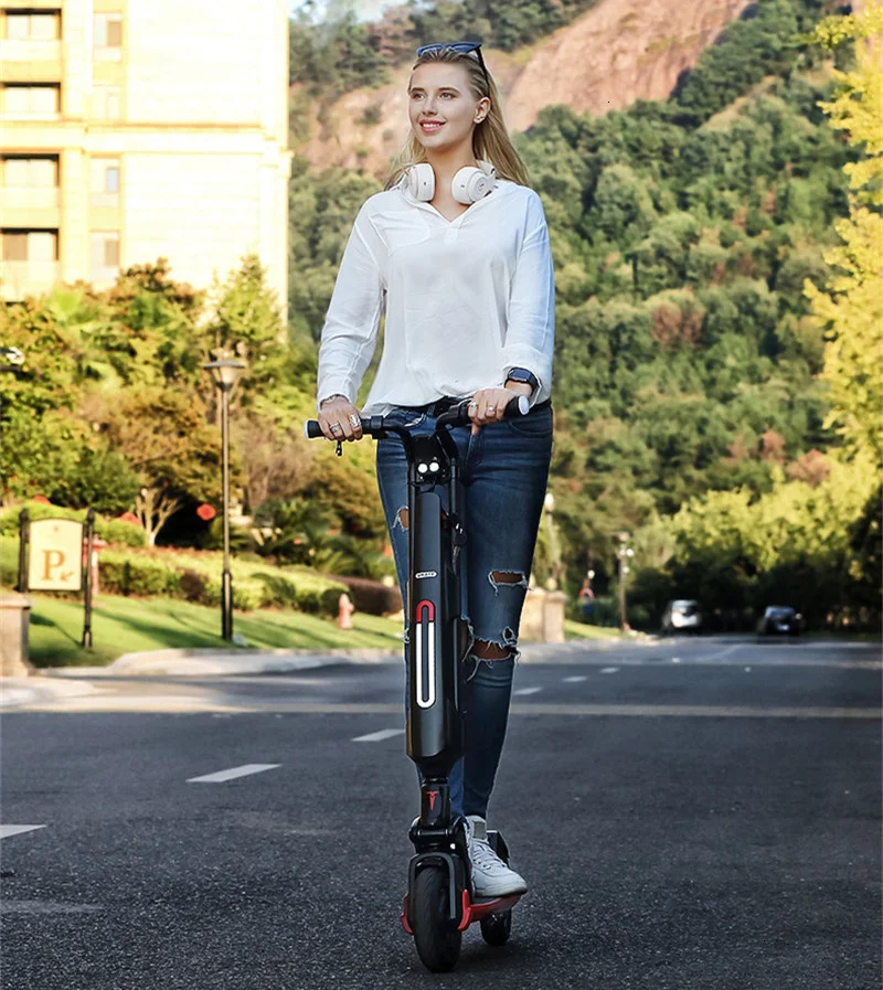 Daibot 8.5 Inch Mini Portable Electric Scooter 2 Wheels Electric Scooters 300W 36V Folding Lightweight Electric Scooter Adult (3)
