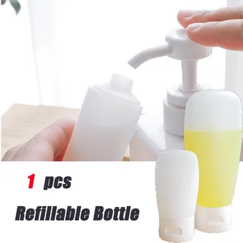 

Soft Refillable Bottle 30ml/60ml/100ml Empty Frosted Plastic Lotion Tubes Squeeze Flip Cover Hose Portable Travel Container