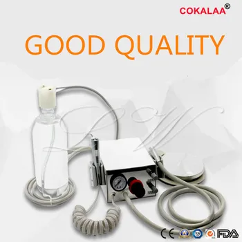 

Dental Lab Portable Air Compressor Unit Aluminum alloy one Turbine 3 shape straw for dentist