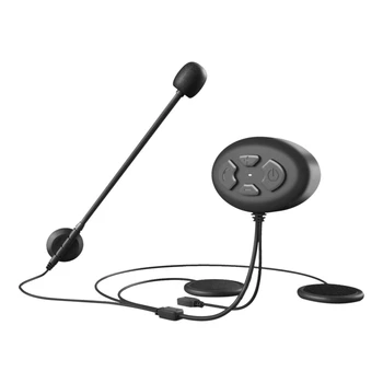 

Moto Helmet Bluetooth 5.0 Headset Moto Hands Free Headphone Anti-Interference Waterproof Helmet Riding Intercom