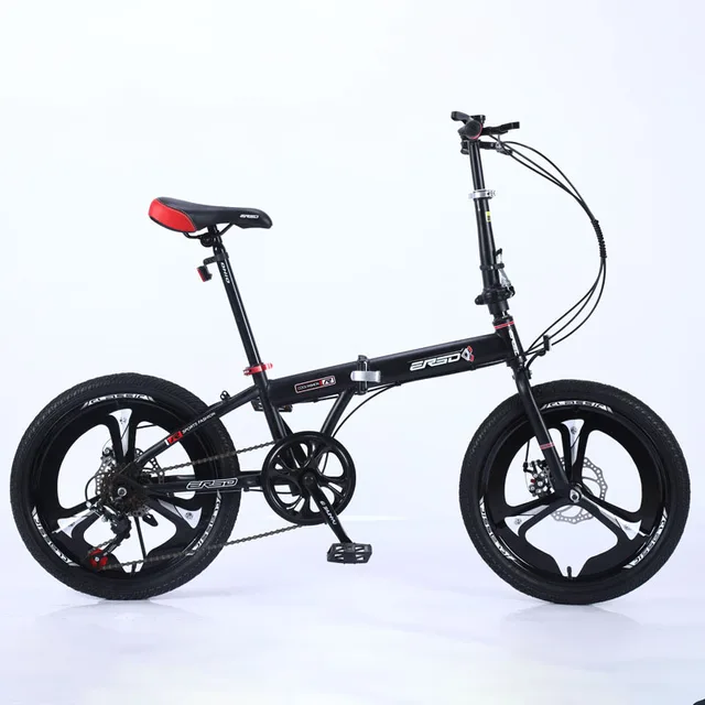 folding bike with basket
