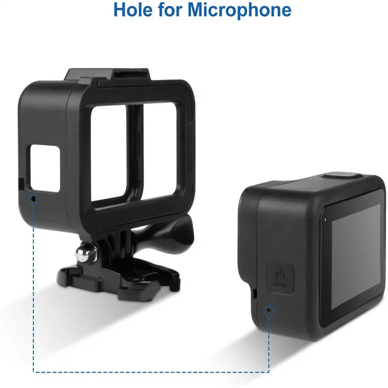 Стандартная монтажная рамка разъем защитный корпус для Gopro Hero 8 рамка защитная крышка корпуса камеры аксессуары
