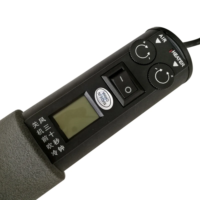 8018LCD 450 Вт вентилятора Портативный тепловой пистолет горячего воздуха BGA паяльная станция