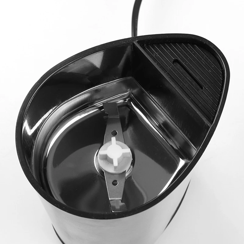 Электрическая кофемолка 300 Вт кофейные бобы, кофемолка, портативная малошумная кофемолка с кофейным зерном, вилка ЕС