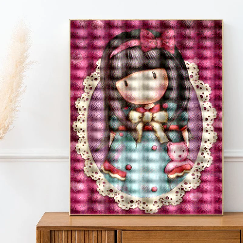 5D DIY Diamond Painting Kit Paint Cartoon Girl princess Picture Home Decor Full Square&Round embroidery mosaic Cross stitch Gift diamond painting diamond painting accessories diamond painting accessory box