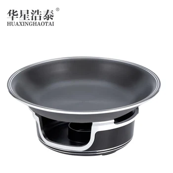 

Korean alcohol oven dry pot uncoated thicken anodized seafood soup hot stewpot liquid solid small pan 23-48cm