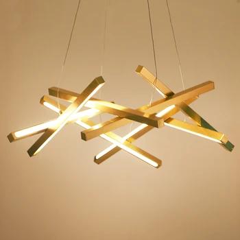 

Postmodern minimalist chandelier minimalist home living room creative lamp Nordic bedroom lamp personality restaurant lamp