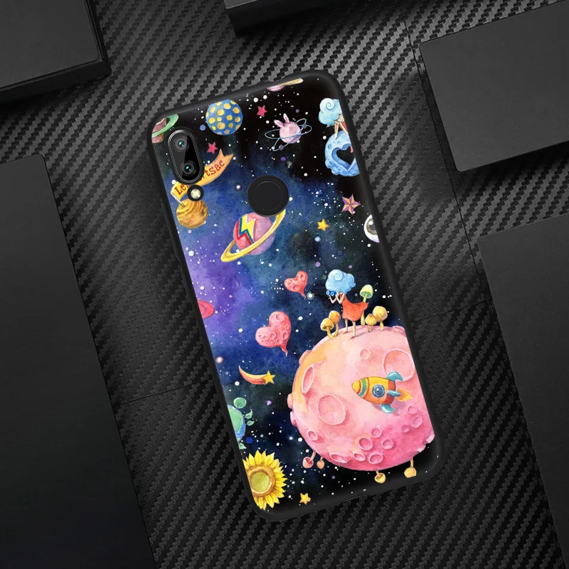 Чехол с рисунком эскиза для Redmi K20 Pro, полное покрытие, мягкий чехол из ТПУ для Redmi Note 7, задняя крышка для Xiaomi K 20 - Цвет: BK100120