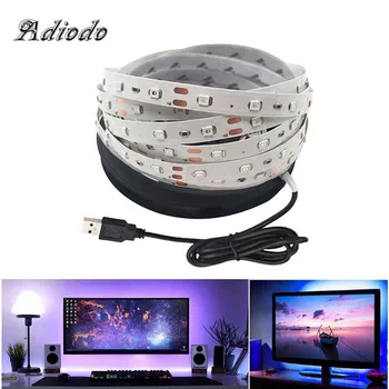 

5V USB Power LED Strip light 2835 SMD HDTV TV Desktop PC Screen Backlight & Bias lighting 1M 2M 3M 4M