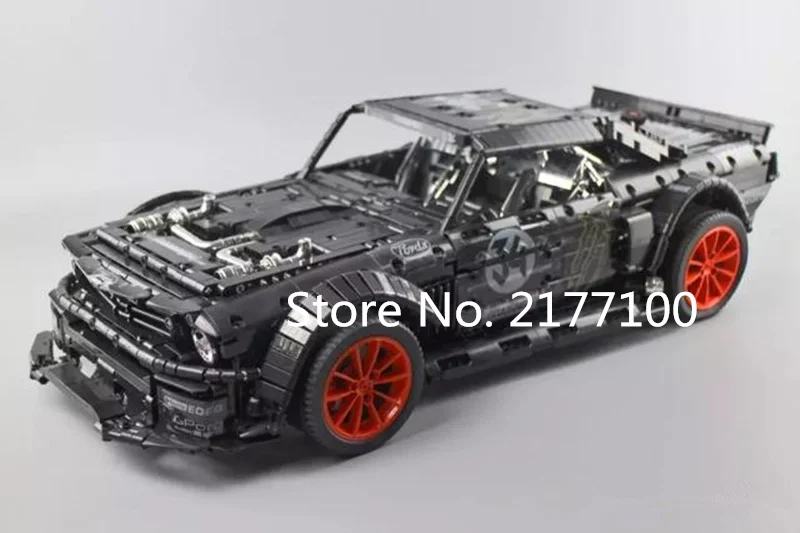 Новый 23009 автомобиля серии Mustang Hoonicorn РТР V2 модель строительные блоки