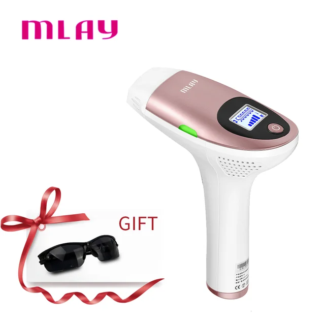 MLAY T3 Laser Hair Removal Epilator Malay Depilator Machine Full Body Hair Removal Device Painless Personal Care Appliance device and 1 HR lamp