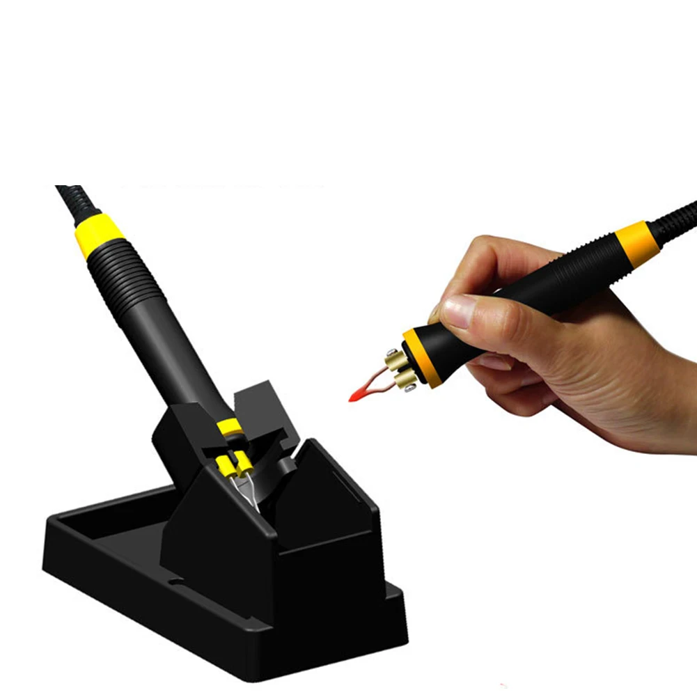 Изоляционная ручка, тиснение, легкий инструмент для пирографии, Электрический паяльник, ручка, резьба, проводной ремонт, сварка