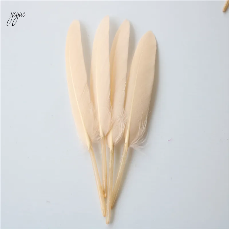 Золотые гусиные перья для поделок 10-15 см/4-6 дюймов Натуральное перо фазана пары для изготовления ювелирных изделий