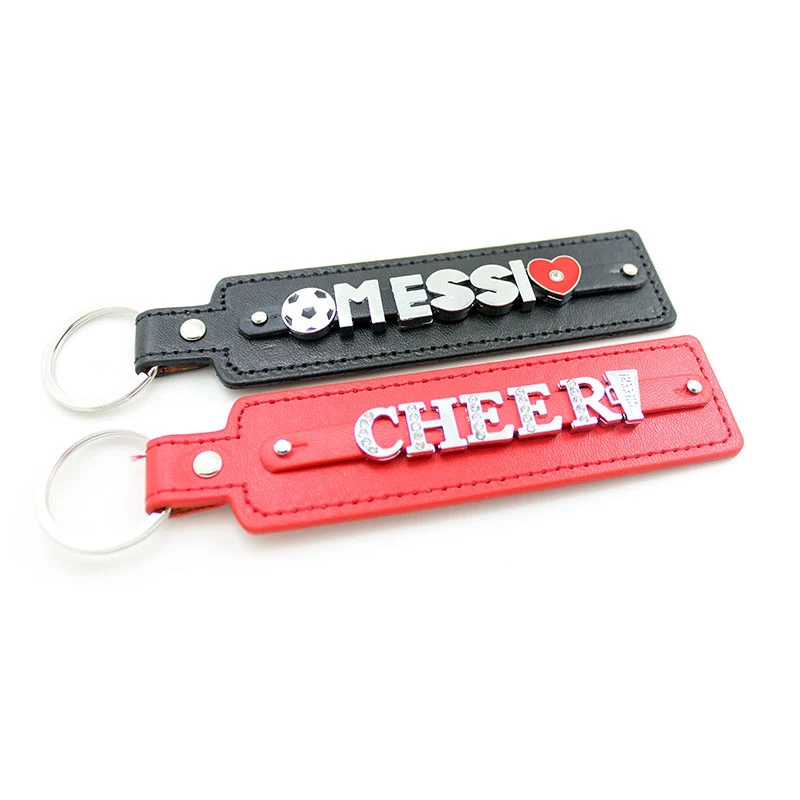 PU leather keychain  LSBR017 细节2