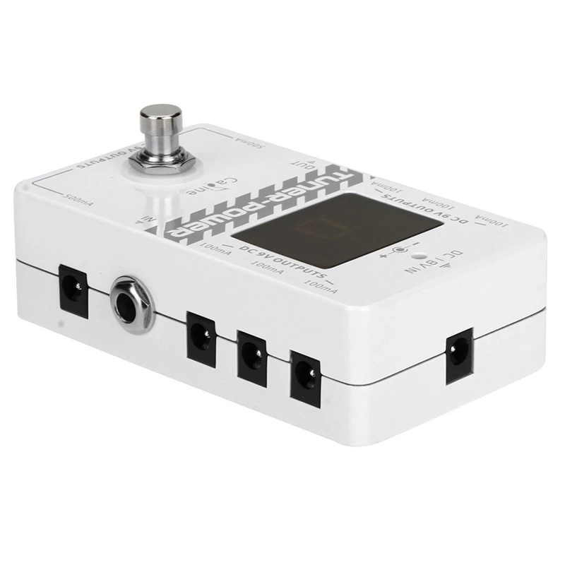 Caline Cp-09 2-в-1 тюнер и Питание байпасс для Dc 9V педаль эффектов для электрогитары восемь изолированные выходы Multifuncti