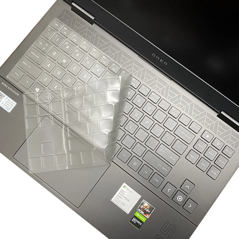 Cover Per Tastiera In Tpu Trasparente Per Laptop Hp Omen 15-En Ek 2020 15-En000 En0013Dx 15-En0023Dx 15-En000 Custodia Protettiva Antipolvere