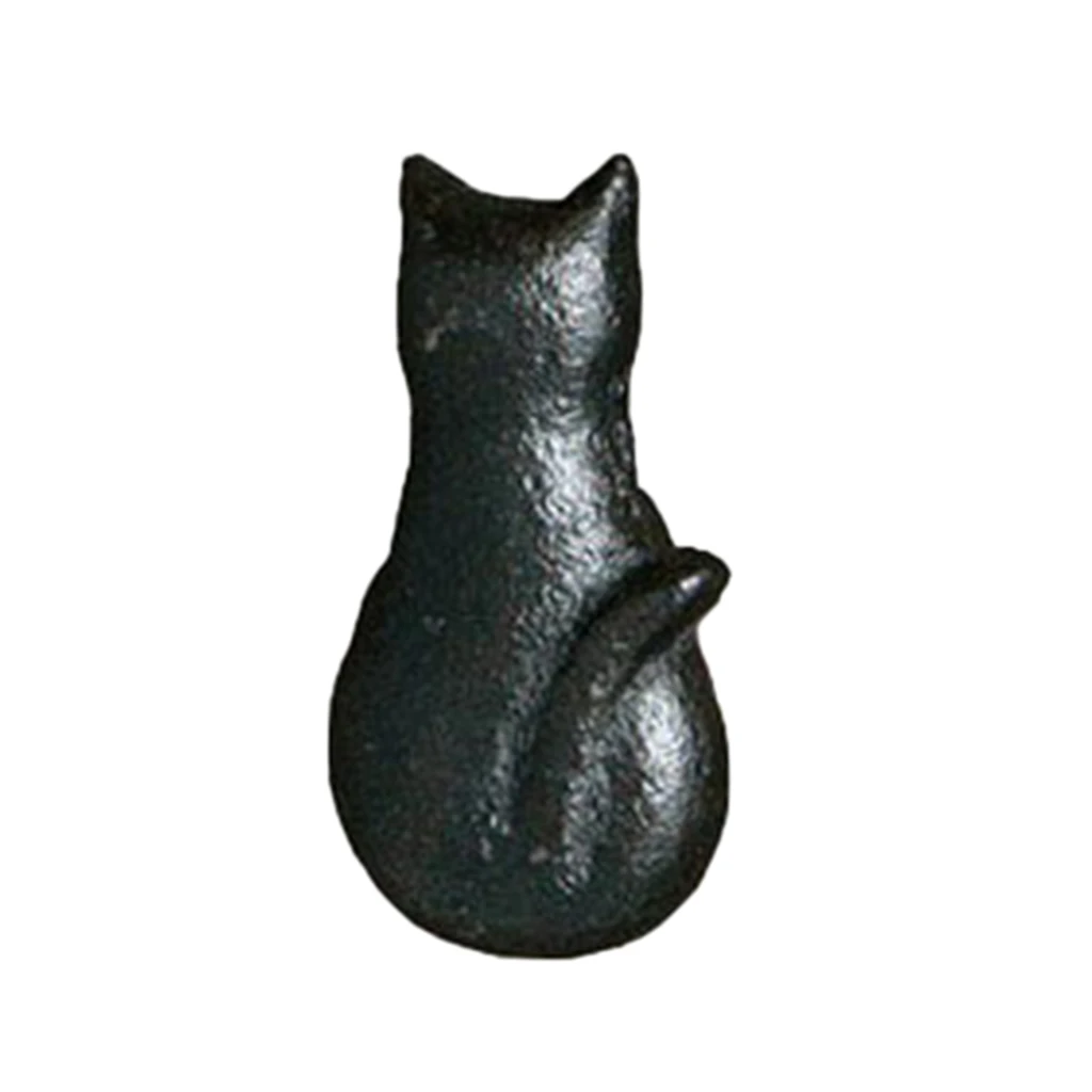 Variety Cast Iron Cute Cat Style Door Drawer Cabinet Pull Handle Knobs Vintage Rural Furniture Hardware Door Pull Handle Knob