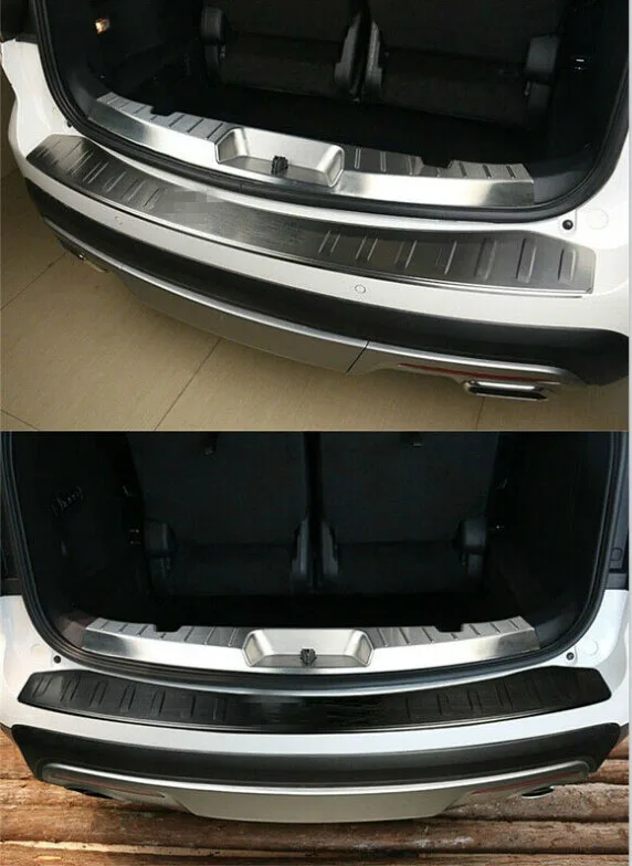 Подходит для ForFord Explorer- внешний задний бампер Защитная Накладка на порог автомобильные аксессуары модификация автомобиля