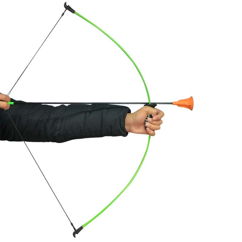 1set Archery Children Bow And Arrow Set Shooter Sucker Arrow Arm Guard For Outdoor Sports Shooting Game Hunting Practice
