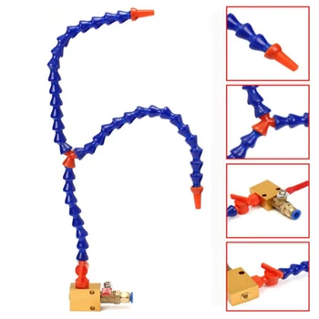 

Metal Bidirection Mist Coolant Lubrication Spray System Easy Clean Metalworking Tube Milling Drilling Turning Tools Accessories