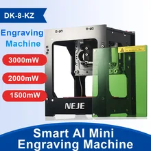 NEJE DK-8-KZ 1500/2000/3000mW Professional DIY Desktop Mini CNC Laser Engraver Cutter Engraving Wood Cutting Machine Router